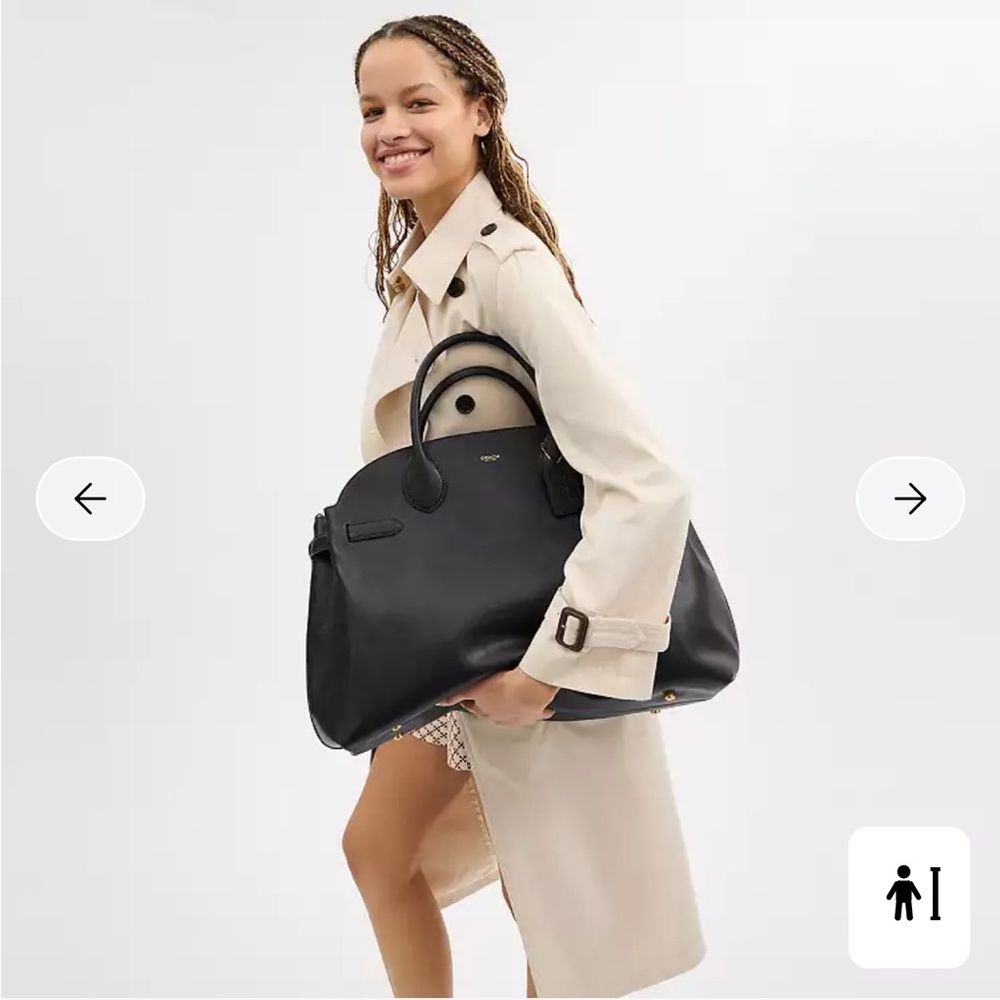 Coach Soft Empire Carryall Bag 48 - Picture 3 of 8